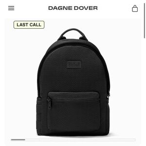 Large Black Dagne Dover Backpack